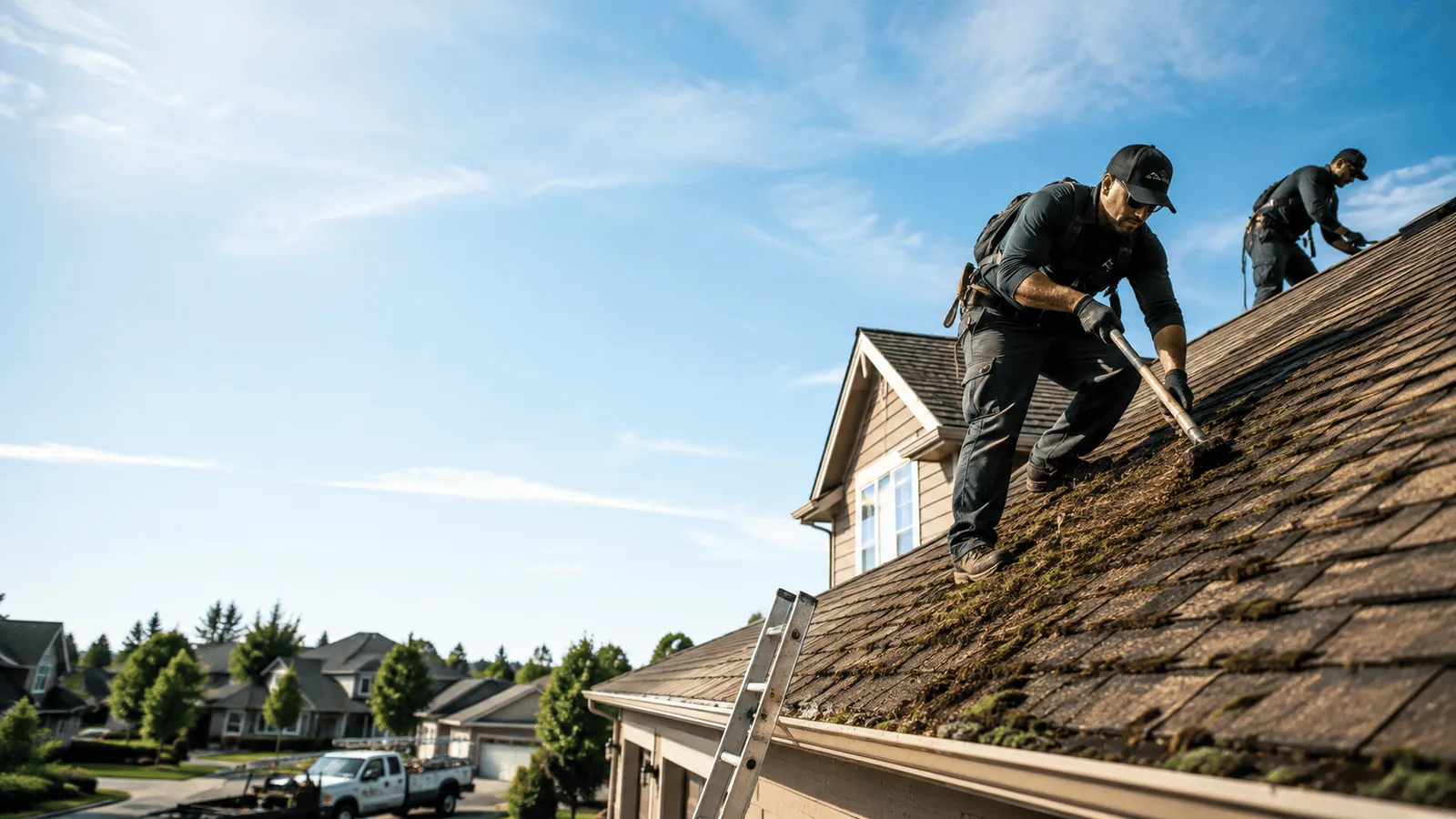 Roof Moss Removal in Stanley, NM near me